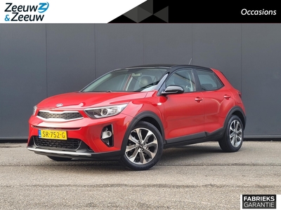 KIA STONIC 1.0i Turbo ComfortPlusLine Navigator 120 PK | Dealer onderhouden | Lage km stand | Navi | Bluetooth | Camera | Two tone metallic lak | Fabrieksgarantie t/m 1-8-2025 | NAP