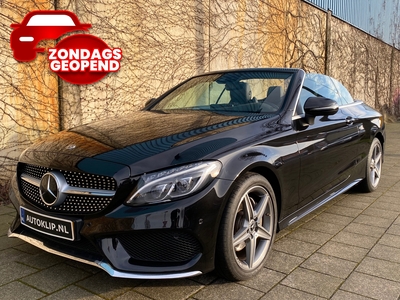 MERCEDES C-KLASSE Cabrio 180 Premium Plus AMG|Navigatie|Automaat|Stoelverwarming/koeling|