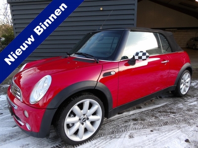 MINI Cabrio 1.6 One Nieuw staat lage Kmst Leer