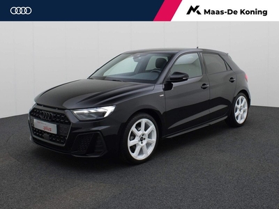 Audi A1 Sportback 35 TFSI/150PK S Line · Leder/Alcantara · Stoelverwarming · Parkeersensoren + camera