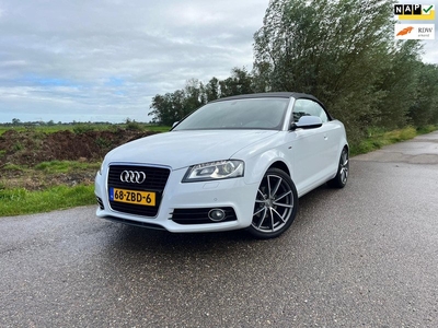 Audi A3 Cabriolet 1.2 TFSI Ambition Pro Line S / Mooie Originele NL Cabrio / Airco / Navigatie / Half Leder / CC / Trekhaak / NAP