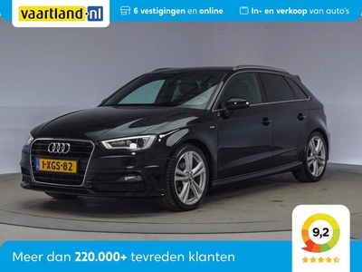 Audi A3 Sportback 1.4 TFSI S-line [Climate, Navi]