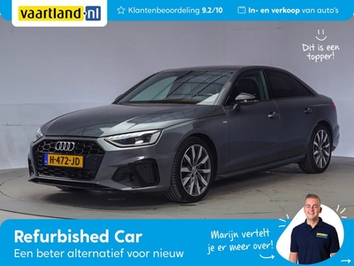 Audi A4 35 TFSI Launch Ed. S-Line Aut. NIEUW MODEL [ Virtual Half-leder LED ]