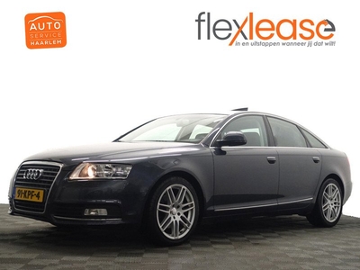 Audi A6 2.0 TFSI 170pk S Line Aut- Schuifdak, Sport Leder Interieur, Navi, Stoelverwarming, Park Assist