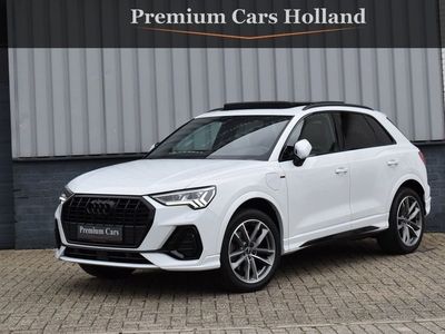 Audi Q3 45 TFSI e S-Line 245 Pk Pano Memory Leder B&O Keyless Navi Camera Trekhaak 19 Inch