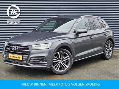 Audi Q5 55 TFSI e Quattro S Line Plug In Hybrid 367pk Dealer O.H | Luchtvering | Trekhaak Elektrisch | Virtual Cockpit | Apple Carplay | Adaptive Cruise | 20