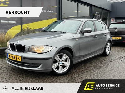 BMW 1-serie 116i Business Line Incl. Service beurt | APK | Airco | LMV | keurige auto! | lage km stand