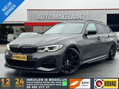 BMW 3-serie Touring 330d xDrive DRAVIT GRAU PANO H&K LASER LED FULL !