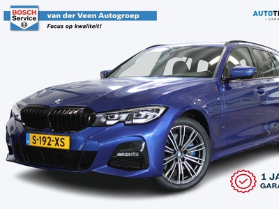 BMW 3 Serie Touring 330e High Executive | M-pakket | Incl. 1 jaar Garantie | Navigatie | Adaptive cruise | Sportstoelen met verwarming | DAB | Hoogglans shadow line | Zwarte hemel | Auto is dealer onderhouden en van 1e eigenaar | Winter set op velg | Dra