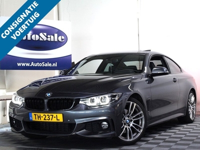 BMW 4 Serie Coupé 430i M-Performance 252pk HUD DAKJE LEDER CAMERA STOELVW '18