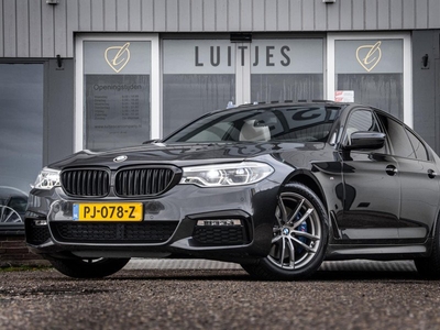 BMW 5-serie 530i High Executive M-Sport Org.NL Schuifdak Harman/Kardon Camera Stoelventilatie Memory I Topconditie.