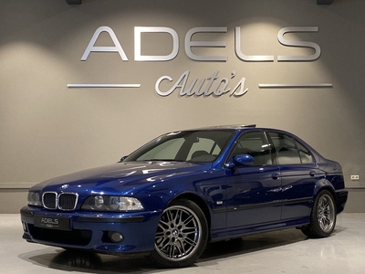 BMW M5 V8 72000KM Collectorsitem Schuifdak Avus Blauw Metallic