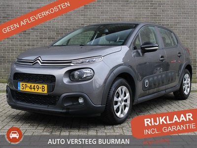 Citroën C3 1.2 PureTech S&S Feel Automaat Cruise/Climate control, Navigatie, Apple carplay/Android auto,