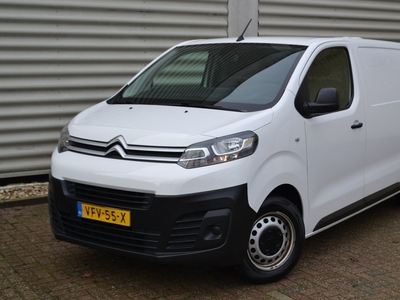 Citroën Jumpy 1.5 BlueHDI 100 M Club I NAVIGATIE I PDC ACHTER I 3 SEATER I TREKHAAK I DAKVENTILATOR I PRIJS E. 13.950,- EXCL. B.T.W. & EXCL. BPM voor de zakelijke koper en gebruiker