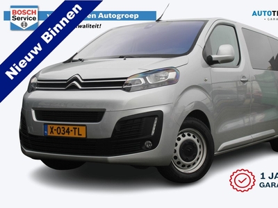 Citroën Spacetourer 1.6 BlueHDi 115 M S&S Business | Incl 1 jaar garantie | Navi | Apple Carplay | Cruise control | Bluetooth | Start & Stop | Parkeersensoren achter | Schuifdeur rechts | 3 zitrijen | Airco | Bluetooth telefoon | Boekjes aanwezig |