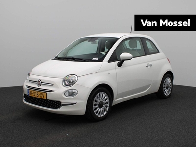 Fiat 500 1.0 Hybrid Lounge | Navigatie | Airco | LMV | Parkeer sensoren |