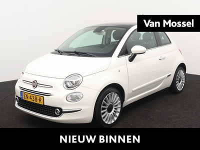 Fiat 500 1.2 Lounge | PANORAMADAK | NAVIGATIE | PARKEERSENSOREN | AIRCO | LICHT METALEN VELGEN |