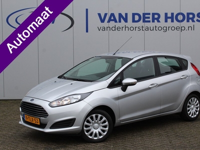 Ford Fiesta 1.0-100pk EcoBoost Style AUTOMAAT ! Gun u het comfort van een automatische versnellingsbak ! Airco, trekhaak, centr. port. vergrendeling, metallic lak, Isofix, elektr. ramen voor etc.