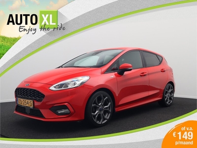 Ford Fiesta 1.0 EcoBoost 100 PK ST-Line Carplay Cruise Sportstoelen LMV 17'