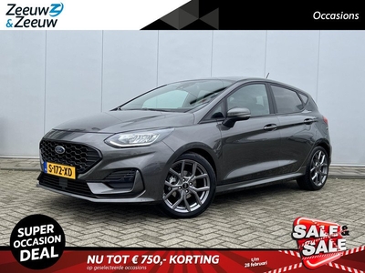 Ford Fiesta 1.0 EcoBoost Hybrid ST-Line 125Pk | Led Koplampen | Winter Pack | Privacy glass | Keyless | Parkeersensoren | Fabrieksgarantie! |