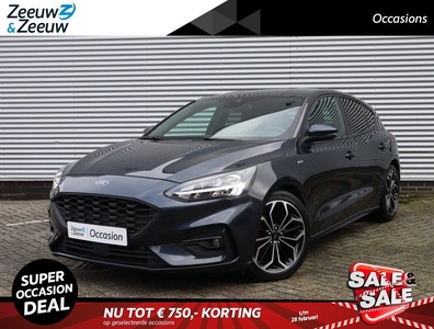 Ford Focus 1.0 EcoBoost Hybrid ST Line X Business | LED | B&O | Stoel, Stuur en Voorruitverwarming | Climate Control | Camera | Keyless | Parkeersensoren | Regensensor | Apple Carplay & Android auto | Fabrieksgarantie 25/11/2025