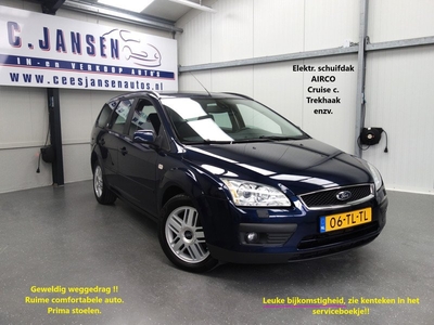 Ford FOCUS Wagon 1.6-16V Ghia Elektr. schuifdak. NETTE AUTO