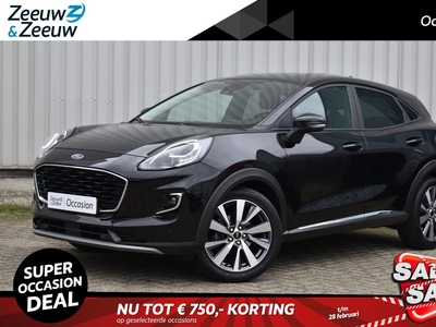 Ford Puma 1.0 EcoBoost Hybrid Titanium X |Zeer compleet| Winter Pack| B&O Navigatie| Adaptieve cruise control| BLIS|