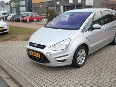 Ford S-Max 2.0 EcoBoost Automaat Titanium Clima-Cruise-Navi- Half Leder