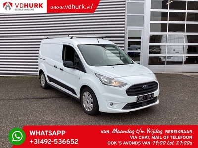 Ford Transit Connect 1.5 TDCI 100 pk Aut. L2 Trend 3 Pers./ Inrichting/ Carplay/ Cruise/ Camera/ Standkachel/ Stoelverw./ PDC