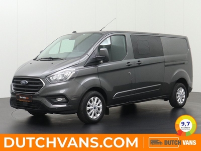 Ford Transit Custom 2.0TDCI 130PK Lang Dubbele Cabine Limited | Multimedia | Camera | 2xSchuifdeur