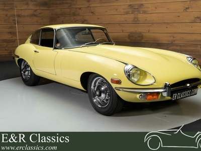 Jaguar E-Type S2 Coupe| Gerestaureerd| Historie bekend| 1970, oldtimer, bj 1970