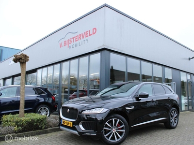 Jaguar F-Pace 3.0 S AWD 30d Pano/Leder/Elek.Achterkl/Nwe apk, terreinwagen/pick up, bj 2017