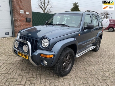 Jeep Cherokee 3.7i V6 Sport Plus 132dkm NAP Leder Cruise, terreinwagen/pick up, bj 2002