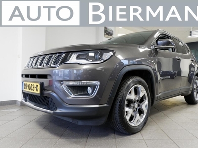 Jeep Compass 1.4 M.Air Limited 140PK Navi Rijklaarprijs incl 12MND garantie, mpv, bj 2018