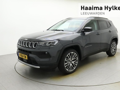 Jeep Compass 1.5T e-Hybrid Limited | Navigatie | 1450 KG Trekvermogen | Keyless | LED | Schuif/Kanteldak | Snel rijden, terreinwagen/pick up, bj 2023