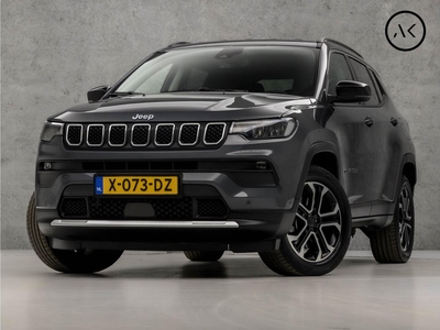 Jeep Compass 4xe 190 Plug-in Hybrid Electric Night Eagle 191Pk Automaat APPLE CARPLAY, GROOT NAVI, CAMERA, ADAPTIVE CRUISE, SPORTSTOELEN, LEDER, DIGITAL CO, terreinwagen/pick up, bj 2022