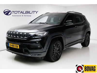 Jeep Compass 4xe 240 Plug-in Hybrid Electric S 4WD Leder, Stoelverwarming & Koeling, Navigatie, Stuurverwarming