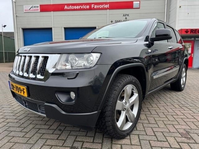 Jeep Grand CHEROKEE 3.0CRD/OVERLAND/240PK/PANO/LEER/XEN/NAV/CAM, terreinwagen/pick up, bj 2012