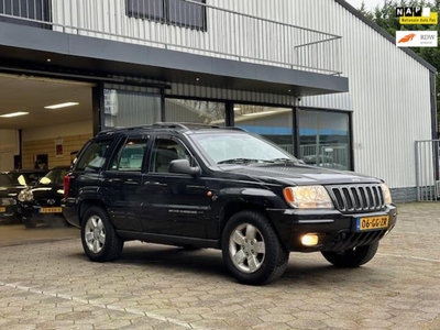 Jeep Grand CHEROKEE 4.7i V8 Limited 4x4 VERSNELLINGSBAK DEFECT, terreinwagen/pick up, bj 2000