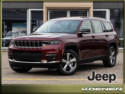 Jeep Grand CHEROKEE L 3.6i V6 Limited Grijs Kenteken / 2 persoons / VAN, terreinwagen/pick up, bj 2024