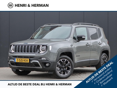 JEEP RENEGADE 4xe 240pk Plug-in Hybrid Electric New Upland (RIJKLAAR!!/Direct rijden!!/NAV./PDC/AppleCarPlay)