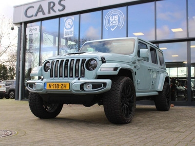 Jeep Wrangler BRUTE Ritchmond Edition Keur 824 Vintage Bleu Sky view, cabriolet, bj 2022