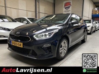 KIA CEE D DYNAMICLINE NL AUTO NAP FABR.GARANTIE NAVIGATIE/CAMERA CRUISE ECC LMV LED PDC, hatchback, bj 2019