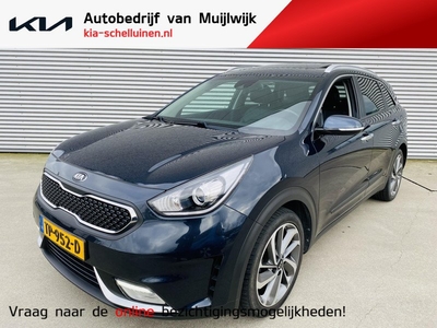 Kia Niro 1.6 GDi Hybrid Design Edition | 1e Eigenaar | Open Dak | 18 inch LM Velgen | Trekhaak | Climate Control | Half Leder | Navigatie