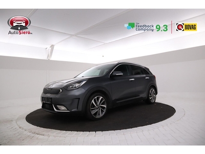 KIA Niro 1.6 GDi Hybrid Edition Stuur/Stoelverwarming & ventilatie, Trekhaak, Camera, Leer, Navigatie,, terreinwagen/pick up, bj 2019