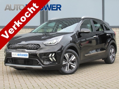 Kia Niro 1.6 GDi PHEV DynamicPlusLine 1e eigen | navi | camera | dodehoek | stoel + stuur verw | LED kopl