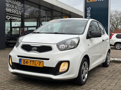 KIA Picanto 1.0 CVVT 3-drs '' Airco - Multimedia '', hatchback, bj 2012