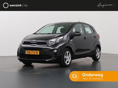 KIA Picanto 1.0 CVVT EconomyPlusLine | Airco | Lederen stuurwiel, hatchback, bj 2017