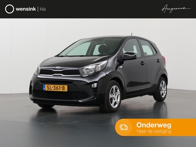 KIA Picanto 1.0 CVVT EconomyPlusLine | Bluetooth | Airco | Lederen stuurwiel, hatchback, bj 2018