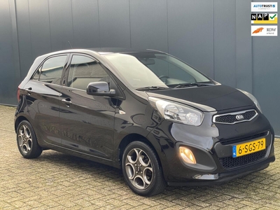 KIA Picanto 1.0 CVVT ISG Airco/Navi/LM velgen/APK NW, hatchback, bj 2013